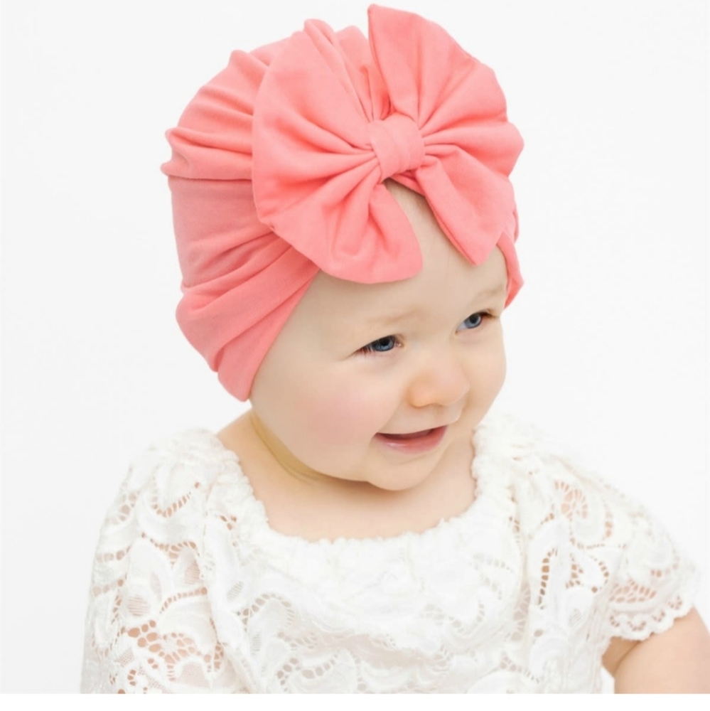 Set of 2 Babygirl Turban Hats